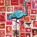 Blue Flamingo